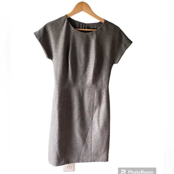 J. Crew Dolmam Dress in Double Serge Wool Size 2 - Picture 3 of 6